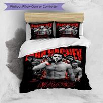 Mma Fighter 3PCS Bedding Set, Breathable Duvet Cover & 2 Pillowcases, Soft Bed Linen, Great Birthday Festival Gift 140cmx200cm