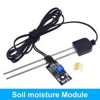 TZT Capacitive Soil Moisture Sensor Module Soil Humidity Digital Display Relay Control Module Automatic Watering For Arduino 3pcs