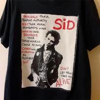 Rare Sid Vicious - Sex Pistols Band Men Cotton shirt GC1441 M white
