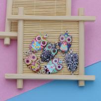 Pakabukas pelėda,  Pendant 20pcs