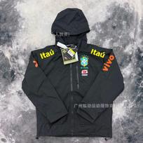 2026 Thin Football Windbreaker Men Solid Color Stand Collar Loose Fit Sportswear XL