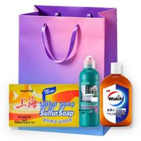 Shanghai Sulfur Soap and Home Cleaning Essentials Set purple