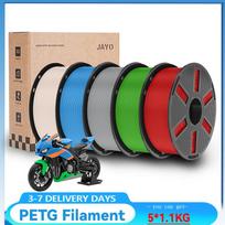 JAYO 5.5KG 3D PETG/PLA/PLA PLUS Printer Filament 1.75mm 100% No Bubble non-toxic 3D Printing Materials for 3D Printer & 3D Pen