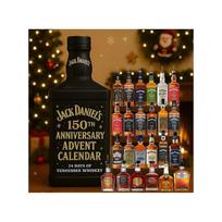 (Jack Daniel's 150-osios metinės) 2025 Viso stiliaus akrilinis Kalėdų advento kalendorius – Šventinė puošmena Korn