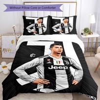 Juventus Bedding Set Breathable Duvet Cover With Pillowcases Home Decoration Birthday Gift 140cmx200cm