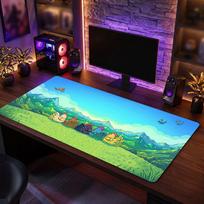 Big Mouse PadStardew Valley Extended Soft Desk Mat Gaming Office Computer Table Decor Mat 30cmx80cm