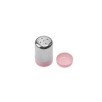Stainless Steel 5-hole Salt Shaker Portable Mini seasoning Bottle with Dust Cover Small Pepper Bottle Condiment Jar Kitchen Tool gray