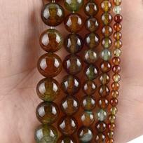 Agato karoliukai,  12 mm / 0,47 colio (apie 30 vnt)