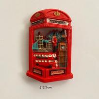 England Magnetic Stickers London Royal Guard London Red Bus UK Resin Dog Fridge Magnets Sticker Travel Souvenir Gift Home Decor