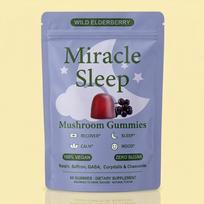 Mushroom Miracle Sleep: Your Daily Ritual for Calm, Mood & Recovery (Vegan & Zero Sugar) 1pack
