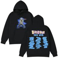 Singer Britney Spears Album Cover Graphic Hoodie Men Women Casual Harajuku Sweatshirt Oversized Streetwear Y2k Pullover Tracksuit Female Male Clothing S gray
