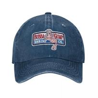 aBubba Gump Miško Krevetės Jūros Gėrybės Džinsinis Beisbolo Kepuraitė Amerikietiškas Restoranas Teniso Skate Hip Hop Kepurės Vasarinės Unisex Beisbolo Kepuraitės One Size gray
