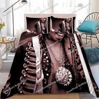 J-JIMI Singer H-HENDRIX Duvet Cover Set Home Style Bedding Soft Laundry Cotton Bed Student Dormitory Gift 70x133cm 2pcs