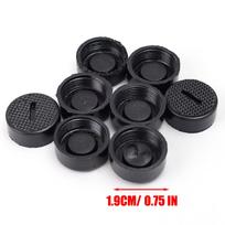 Black Plastic Screw Carbon Brush Holder Caps Electric Motor Carbon Brush Covers Block Dust Sand Debris Power Tool Accessories
