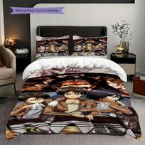 Attack Titan Levi Set Threepiece Set 1 Duvet Cover 2 Pillowcase Without Core Duvet Cover And Pillowcase Christmas Birthday Gift 200x220cm