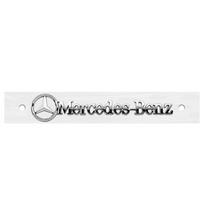 ABS Automobilio Logotipo Emblema Galinės Bagažinės Ženkliuko Lipdukai Decals Aksesuarai Mercedes Benz C260 W204 W205 W211 W212 W190 W213 W168 W177