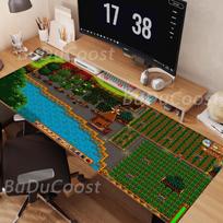 Stardew Valley electronic sports Table mats Rubber Mousepad Locking Edg Computer Office High definition printing Desk Mouse Pad 400x900x2MM