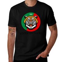 Leicester Tigers Logo Rugby Team Classic Sports Gift Tshirt Work Outdoor Short Sleeve Tee Tshirt 2XL