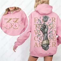 Expedition 33 for Those Who Come After Quote Gamer Hoodie Gustave Clair Obscur Fan Women Sweatshirt Game Tribute Apparel Hoodie S pink