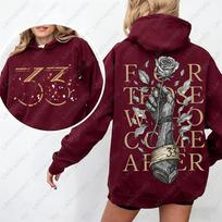 Expedition 33 for Those Who Come After Quote Gamer Hoodie Gustave Clair Obscur Fan Women Sweatshirt Game Tribute Apparel Hoodie M black