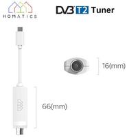 Original HOMATICS DVB-T2 DVB-S2 Tuner for Homatics Android TV Box R Lite 4K & 4K Plus & RockTek G2 also KICKPI KP1 Google TV Box T2