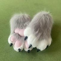 Naujas Fursuit Kigurumi Gyvūno Pėdos Pirštinės Nagai Kig Cosplay Kostiumas Nešiojamas Gyvūnas Spalvingi Nagai Cos Rekvizitas Helovinas One Size