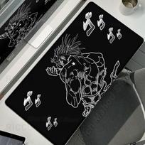 Jojo Bizarre Adventure Deskmat Joseph Joestar Mouse Pad XXL Gaming PC Keyboard Accessories Laptop Large Setup Gamer Decort Mats 300x600MM