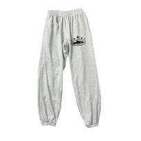 Corteiz Classic Ship Print Sweatpants Men Women Casual Track Pants S white