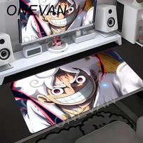 One Piece Luffy Extended Gaming Mouse Pad Large Desk Mat Xxl NonSlip Rubber Base Stitched Edge for PC Gamer Laptop Keyboard pad 30x80x0.2cm
