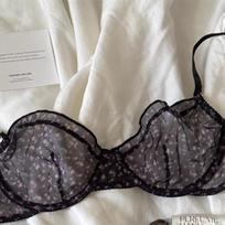 Sexy Lace Underwire Bra Plus Size Push Up Side Support Breathable Mesh Bust Minimizer 38-85AB Regular Cup