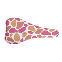 Mountain Bike Seat Cushion Cover, Two-Wheeled Bicycle Seat Cushion Cover Floral Creative Printing Design M
