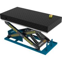 Suvirinimo stalas PLUS 1500 × 1000 mm su hidrauline kėlimo sistema - 2000x1000mm - PLUS