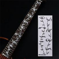Inlay Sticker Electric Guitar Fretboard Sticker Cross Inlay Decals Guitar Sticker Guitar Decals 11