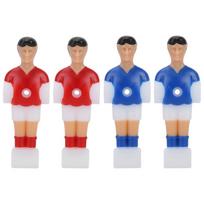 Foosball Player Soccer Games Mini Humanoid Plastic Doll Table Football Machine Accessory blue