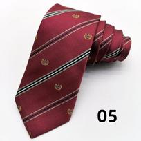 8CM Klasikinis Dryžuotas Raštas Kaklaraištis Vyrams Siauras Formalus Kaklaraištis Tinka Verslo ir Laisvalaikio Progom One Size black