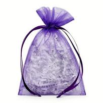Organza maišelių rinkinys,  Šviesiai violetinė