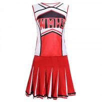 S-XL Sexy Cheerleading Outfit WMHS Girls Performance Dance Cosplay Stage Costume XL