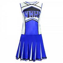 S-XL Sexy Cheerleading Outfit WMHS Girls Performance Dance Cosplay Stage Costume XS