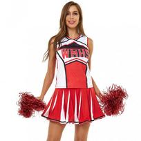 S-XL Sexy Cheerleading Outfit WMHS Girls Performance Dance Cosplay Stage Costume M