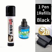Big Nib Whiteboard Markers 20mm Flat Tip for Clear Visibility Refillable ink Dry Erase JUMBO Markers Black Red Blue