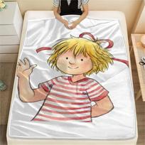 Meine Freundin Conni Print Flannel Blanket, High quality Comfortable for All Seasons, Home Decor, Warmth and Comfort, Perfect for Christmas Gifts 150cmx200cm