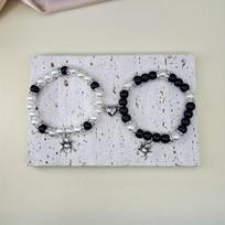 Magnetinė poros apyrankė, 2 vnt.,, # 3 Su magnetu