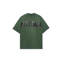 Balenciaga SS24 T Shirt Regular Fit Men's Green 739784TQVQ83004 S gray