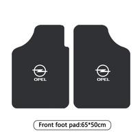 Car Floor Mat Auto Front and Rear Carpet Foot Mats with Rubber KFT7UYKIDF65 Backing For Opel Astra Insignia Corsa Zafira Meriva Mokka Vivaro