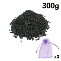 Activated Charcoal Pellets 100/200/300G Carbon Granules Odor Eliminator Air Purification Deodorizer For Fridge Closet Shoes A4