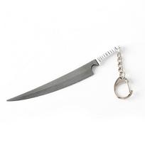 Bleach Ichigo Kurosaki Tensa Zangetsu Sword Keychain Pendant