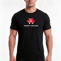 Massey Ferguson Agricultural Tshirt Summer Casual Cotton Tee Oversized Streetwear Tops Vintage Graphic Print 100 Cotton M black