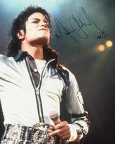 Michael Jackson Autograph Signed Photo Print