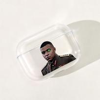 Kylian Mbappé minkštas apsauginis dėklas AirPods Pro (3-os, 4-os, 5-os kartos) Ausinės AirPods Pro 2nd Gen with Ear Hooks