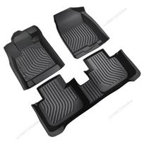Special TPE Floor Mats for Skoda Octavia 4th Gen 2020-2026, Waterproof & Easy-care Protective Accessories Custom Floor Mats raudona